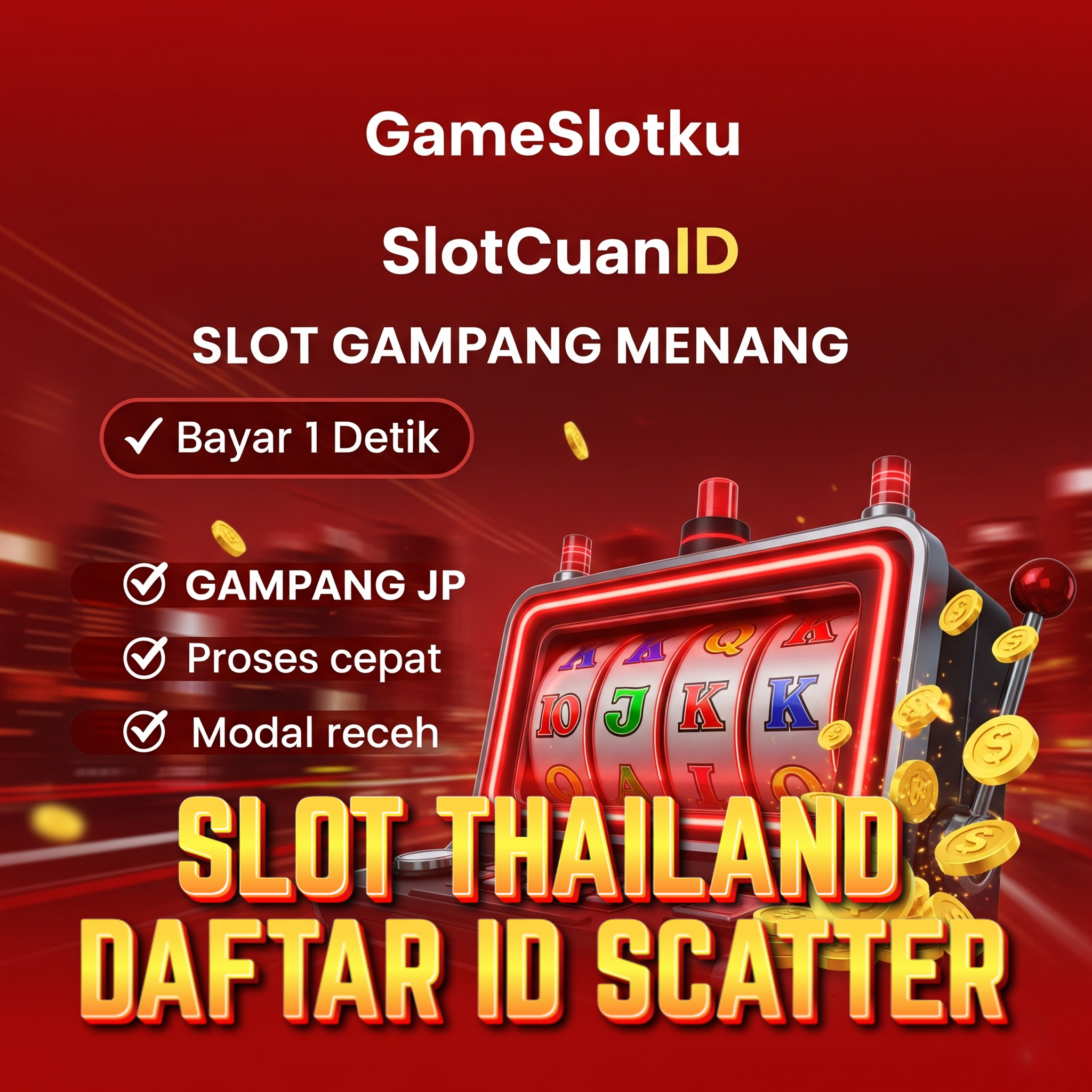 GameSlotku & SlotCuanID: Slot Gampang Menang, Bayar 1 Detik